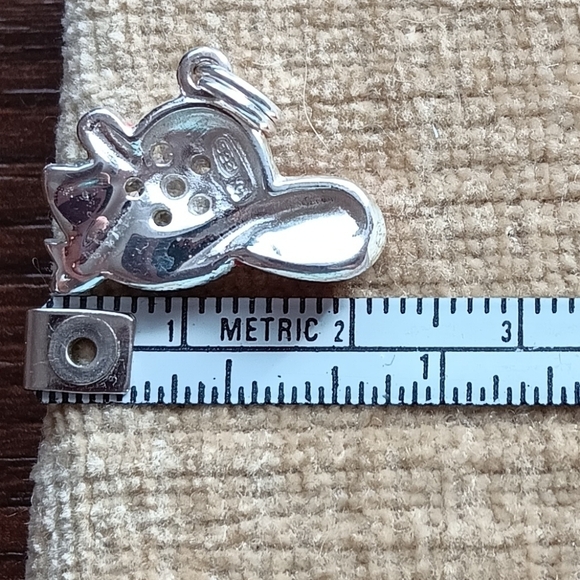 Silver Red Hat Charm - Picture 5 of 7